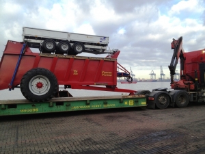 VES2500 at the Docks awaiting dispatch